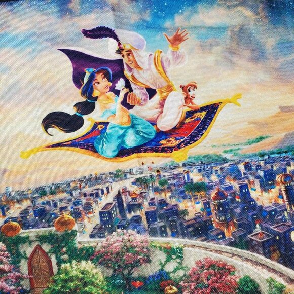 Aladdin Jasmine Throw Pillowcase Princess Accent Sham Pillow Cushion Cover Home - Picture 5 of 13